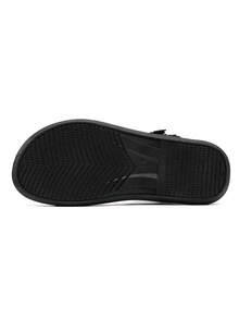 1 Pair Men's New Summer Sandals, Woven Fabric Upper, PVC Durable Non-Slip Soft Sole, Fashion Casual Beach Slippers (Size Runs Small, Suggest Ordering One Size Up) - Army Green - View 9