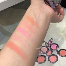 HERORANGE Rubor de Terciopelo Polvo Ultrafino Suave Acabado Aterciopelado Tonos Nude Naturales Apagados Ilumina la Tez Crea un Look Coreano Femenino Alta Pigmentación Mezclable Maquillaje Diario para Mejillas Imprescindible - Multicolor - Ver 7