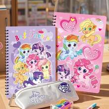 Hasbro 1本小马宝莉莉卡活页笔记本，高品质A5螺旋笔记本，可爱时尚的文字笔记本/便签本 - 彩色 - 查看 3