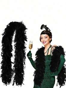 1 pièce - Plumes d'autruche artificielles de 12-14 pouces, plumes blanches pour décoration de vase, mariage, fête, artisanat, ornements DIY - A - Voir 2