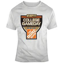 Espn College Gameday Football Fan Cool Essential Gift T Shirt - White - View 1