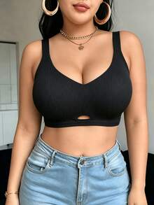 柔软乳胶抗菌无缝文胸，提拉聚拢小胸，防止下垂，无钢圈设计，女士适用 - 彩色 - 查看 9