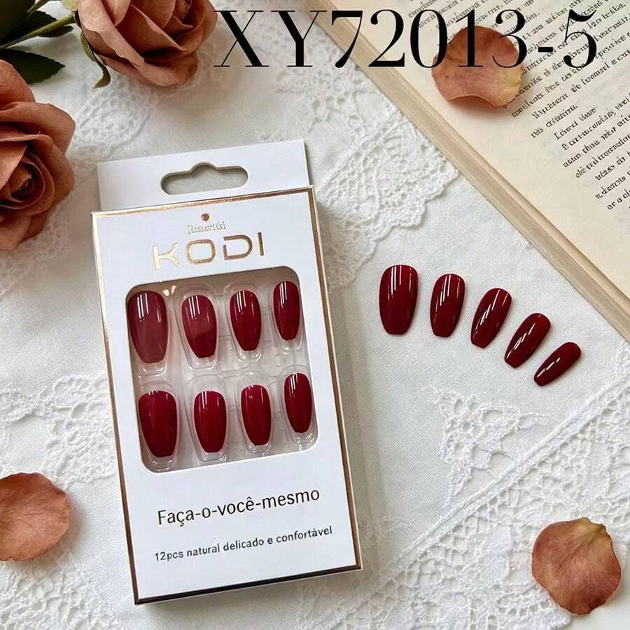 False Nails In Various Colors - cor5 - ãã§ãã¯ãã 1