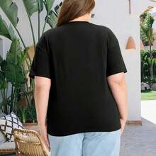 Lo Hice Graduación 2026, Camiseta de Celebración de la Clase de 2026, Estilo Cómodo e Informal, Cuello Redondo, Tela Ligeramente Elástica, Perfecta para Hombres y Mujeres, playeras de mujer - Negro - Ver 2