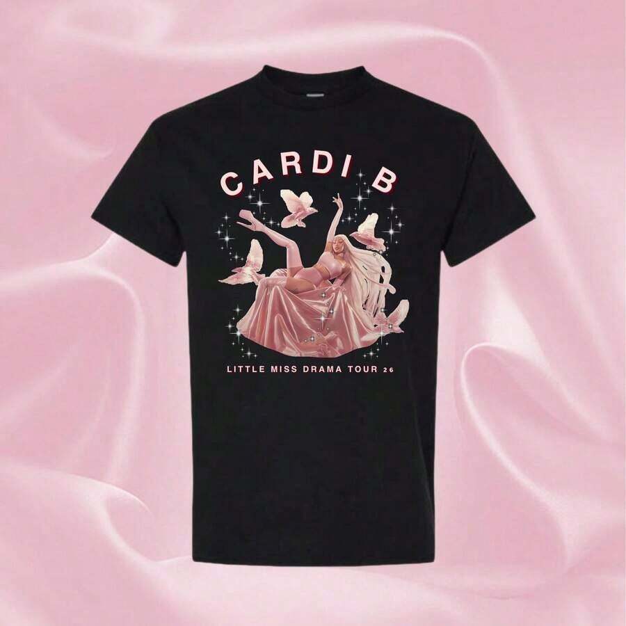 Camisetas de la gira de Cardi, camisetas de conciertos - Negro 3 - Ver 1