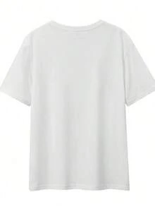 Camiseta Casual de Manga Corta para Mujer con Estampado de París, Top de Verano y Primavera, Camisetas con Gráficos de París, Ropa Casual para Mujer - Blanco 3 - Ver 2