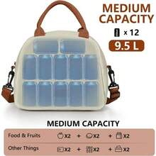 Picnic Backpacks - 黑色的 - 查看 5