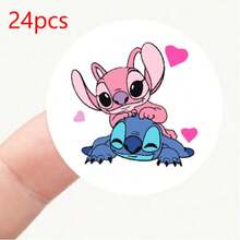 Cute Stitch Cartoon Vinyl Stickers, Lilo & Stitch Classic Character Self-Adhesive Decals, Waterproof Aesthetic Sticker Pack For Teens, Kids And Disney Fans. High-Quality Waterproof Vinyl Material, Sun Protection, Fade Resistant, Scratch Proof And Long Lasting. Easy To Peel And Paste, No Residue Left After Tearing Off, Material Suitable For All Ages. - Self-adhesive - View 23