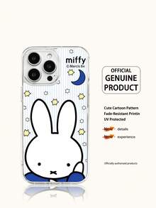 Miffy 透明磁吸無線充電手機殼，節日禮物手機殼，防滑防摔防指紋手機殼，適用於 IPhone17 17Air 17pro 17promax11 12 13 14 15 16pro 16promax 14Plus 15Plus 16Plus 16pro 16promox XR - 無色 - 查看 1