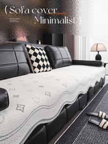 1 chiếc đệm sofa bằng lụa băng thoáng khí, chống trượt, chống bám bẩn và có thể giặt máy. - Nhiều kiểu dáng - Xem 1