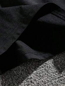 Camiseta Casual TEEDIY para Mujer, Talla, Manga Corta - Camiseta con Estampado de Frases de Amor de la Canción de Salomón, Gris Oscuro con Letras Blancas, Diseño de Corazón Geométrico, Cuello Redondo, Ajuste Cómodo para Todas las Temporadas, Camisetas para Mujer, Comodidad Diaria, Camiseta de Corte Relajado, Material No Transparente, Top Versátil, Top Elegante, Tela Suave, Top Estampado, Moda Curvy,% Algodón, Duradera CVGU - Negro - Ver 3