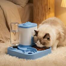 宠物猫粮碗、狗碗、宠物喂食器、猫碗、狗碗、宠物喂食和饮水用品 - 一體餵食飲水器 - 查看 2