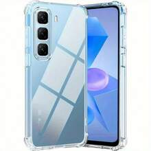 Transparent Shockproof Phone Case. Compatible With Redmi, Honor, Galaxy, Transsion, And Other Phone Models. - Clear - View 6