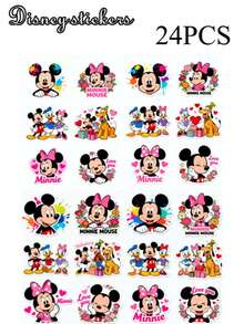 Disney Hình dán tự dính hình chuột Mickey dễ thương, decal vinyl chống thấm nước với hình ảnh HD sống động và màu sắc tươi tắn, chống trầy xước, chống nắng và không để lại cặn sau khi bóc. Lý tưởng để trang trí bình nước, máy tính xách tay, ốp điện thoại, hành lý, sổ tay và các sản phẩm thủ công DIY. Hoàn hảo cho trẻ em, thanh thiếu niên và người hâm mộ phim hoạt hình, tuyệt vời cho quà tặng sinh nhật, quà tặng tiệc tùng, phần thưởng trong lớp học và bộ sưu tập trang trí hàng ngày. - nhãn dán - Xem 1