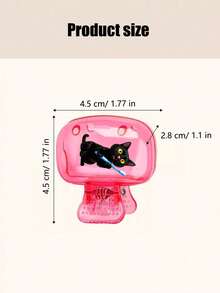 Cat Pattern Toothbrush Holder, Portable Toothbrush Cover Storage Box And Brush Head Protector, Keeps Your Toothbrush Clean And Protects Your Oral Health. Travel Toothbrush Storage Box, Portable Toothbrush Head Protector Clip, Toothbrush Dust Cover, Protects Toothbrush Head, Portable Design For Easy Carrying, Dust-Proof Toothbrush Head Cover Suitable For Travel, Best Gift For Couples, Friends, Family, Teachers, Travel Enthusiasts, Essential For Home And Dorm - Multicolor - View 11