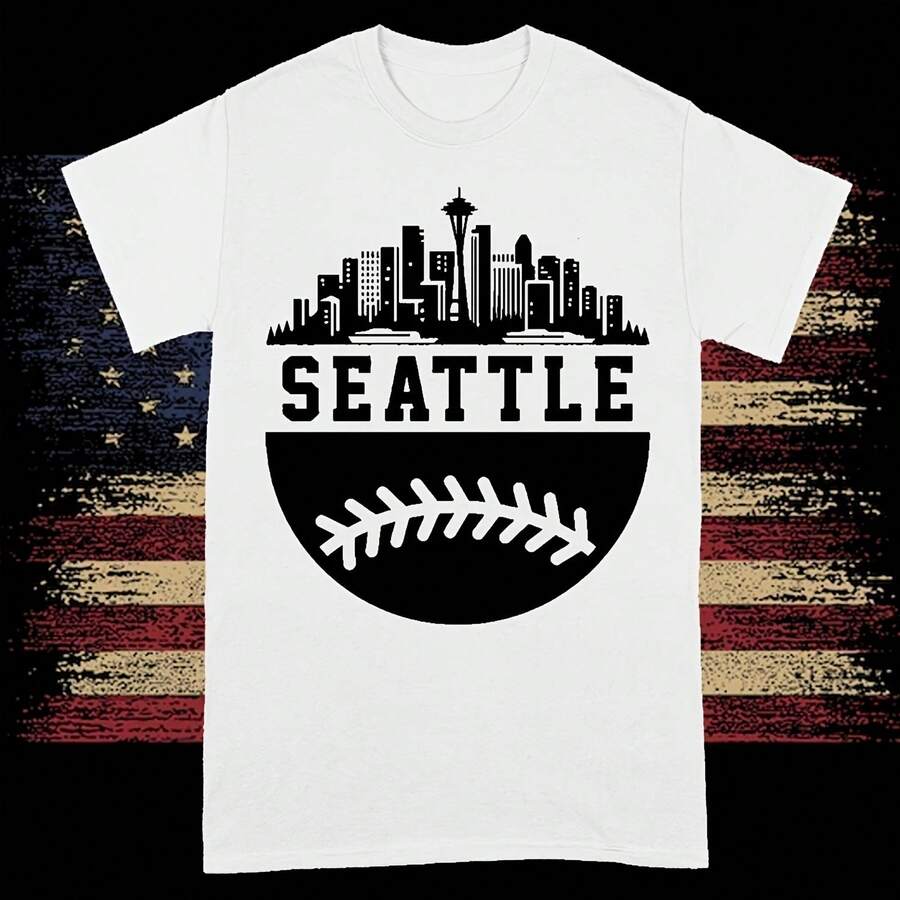 Custom Shirt Single Sided Printing - White - View 1