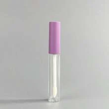 1/5/10个装玫瑰金可填充容器，5毫升透明眼线/睫毛膏空瓶，带漏斗，化妆品补充装罐 - 紫色 - 查看 5