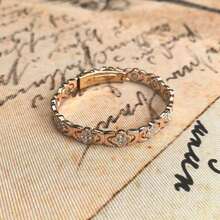 Copper Bracelets For Women , Pure Copper Magnetic Bracelet With 3500 Gauss Effective Magnets Outdoorfun - 金子 - 查看 6