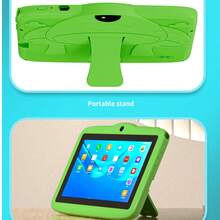 7-Inch Kids Tablet, 64GB Storage And 4GB RAM, Android 13.0 OS, 1280X800 IPS Resolution, With Parental Control, Educational Apps, Dual Cameras And Shockproof Protective Case - Multicolor - View 5