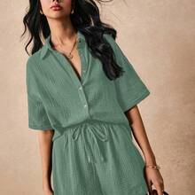 Women Blouses & Shirts - 海軍藍 - 查看 5