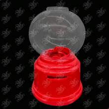 Mini Gumball Machine Ball Dispenser Piggy Bank 15cm RED - View 10