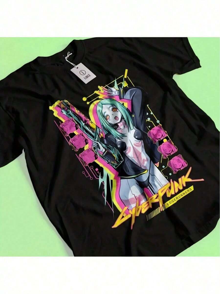 Camiseta Casual de Anime para Niños con Cuello Redondo, Camiseta de Anime Albedo Overlord - Camiseta de Manga Corta con Estampado de Manga y Personaje de Albedo & Texto de OVER LORD, Camiseta Casual para Uso Diario y Fans de Anime (Lavable a Máquina) Cómoda, a la Moda, Diseño Creativo, Adecuada para Salidas de Verano, Camisetas de Fiesta de Festival, Varios Días Festivos Y2k Camiseta Camisa De - Blanco - Ver 1