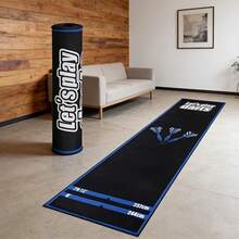 1pc Professional Universal Dart Mat Indoor Home Use Dart Protection Mat Compatible With Steel Tip And Soft Tip Darts With Standard Throwing Scale And Marking Lines Precise Positioning Throwing Station No Need For Repeated Measurement Floor Protection Mat Anti-Scratch For Wooden Floor And Tile Anti-Dart Tip Wear Bottom Non-Slip Stable No Sliding No Shifting Flat Durable Indoor Leisure Entertainment Home Dart Accessories Daily Family Recreation Indoor Stress Relief Sports Equipment Dart Matching Foot Mat Thickened Wear-Resistant No Floor Damage Professional Dart Training Auxiliary Mat Home Leisure Table Game Entertainment Matching Non-Slip Dart Station Mat Adult Indoor Dart Play Dedicated Protection Floor Mat - Multicolor - View 4