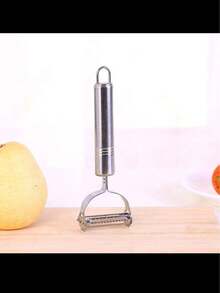 1pc Stainless Steel Multi-Function Grater And Slicer - Rust-Proof, Versatile Fruit & Vegetable Shredder And Slicer, Essential Kitchen Tool, Convenient Chopping - Multicolor - View 4