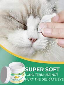 Pet Eye Cleaning Wipes, Portable Pet Tear Stain Removal Wipes, Gently Remove Tear Stains And Eye Dirt, Relieve Eye Discomfort, Suitable For Cats And Dogs - View 6