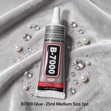 Keo mềm trong suốt B7000 dùng để tự làm và sửa chữa trang sức, thích hợp cho phụ kiện đội đầu, trâm cài, khung trang sức, trang sức kim cương, bông tai, mặt dây chuyền. Chất kết dính mạnh mẽ cho các sản phẩm thủ công DIY. - trong suốt - Xem 21