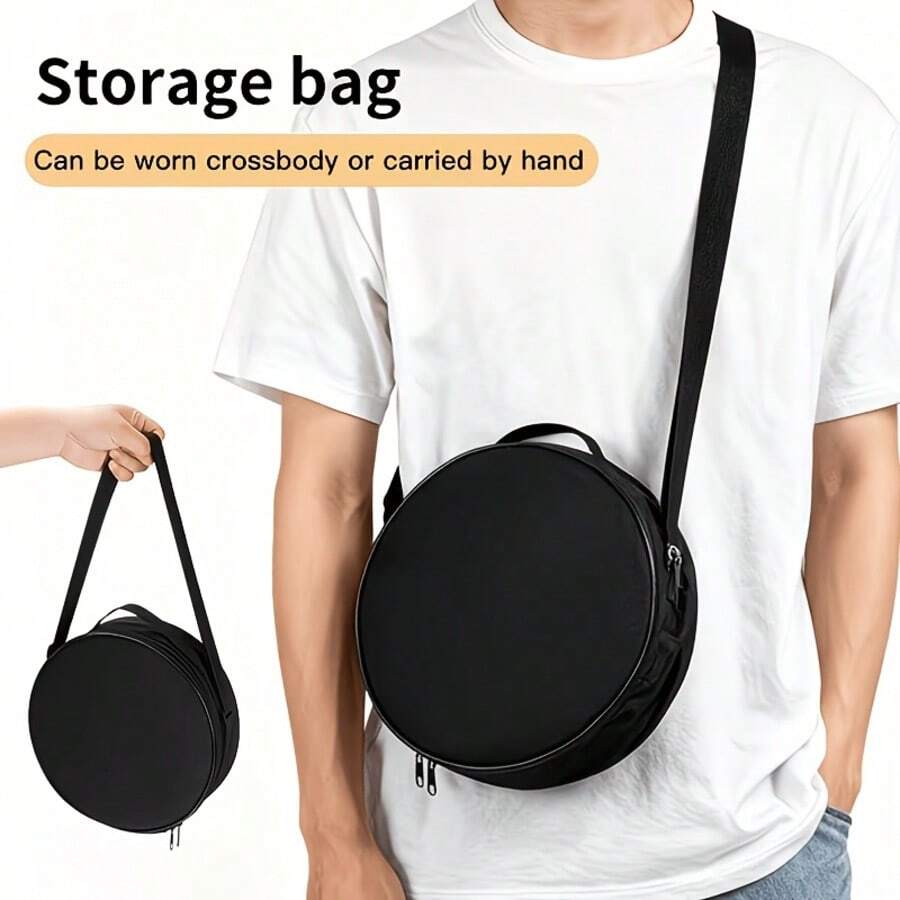 1 chiếc đệm ngồi gấp gọn màu đen, kiểu ba lô 2 trong 1, có quai xách tay/đeo vai, túi đựng đồ đa năng, dây đeo điều chỉnh được (Chỉ ba lô, không bao gồm ghế đệm) - Nhiều màu - Xem 1