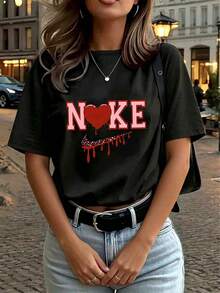 Women T-Shirts - Black - View 4