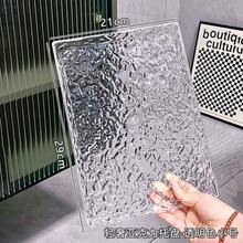 Khay acrylic hình chữ nhật, cao cấp sang trọng dùng trong gia đình/salon làm đẹp, thiết kế mới, dùng đựng trà/trái cây, giá để cốc. - Khay tạo sóng nước - Xem 9