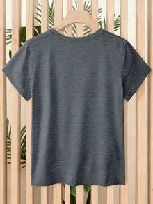 Tito's Handmade Vodka  Shirt, Tito's Vodka Shirt, Austin Texas Label Shirt, Vodka Alcohol Shirt, Tito's Fan Gift, CRT378,This Is A Soft, Skin-Friendly, Versatile, Pure Cotton Women's Short-Sleeve Top, Suitable For Daily Commuting, Casual Outings, And Sporty Wear. It's A Loose, Comfortable, And Sporty Spring/Summer Women's Pure Cotton T-Shirt, Perfect As A Base Layer,Casual Vacation Women's Short Sleeve Top, Women's Clothing. - 深灰色 - 查看 2