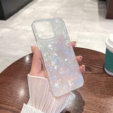 Capa holográfica a laser colorida compatível com iPhone 17e, 16e, 17 Pro Max. Capa moderna e elegante para iPhone 16 Pro Max, 15, 13, XS Max e 7 Plus. - cor - Ver 9