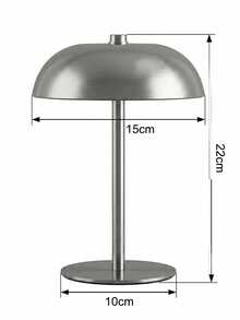 Nordic Cordless Table Lamp, 1200mAh Rechargeable Battery Powered LED Bedside Night Light With 3-Level Touch Dimming, Minimalist Design For Bedroom Living Room Cafe - AA - View 11