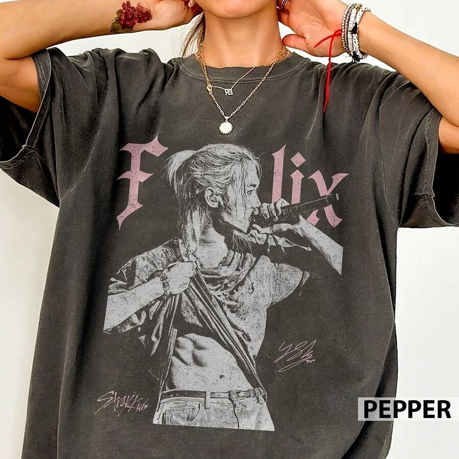 Felix Skz Vintage Comfort ColorsA Shirt - Black - View 1
