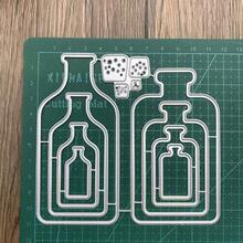 Summer Bottle Shaped Cutting Die Card Making Summer Soda Cutting Die DIY Handmade Scrapbook Journal Embossing Decorative Paper Art Decoration - Silver-white - View 6