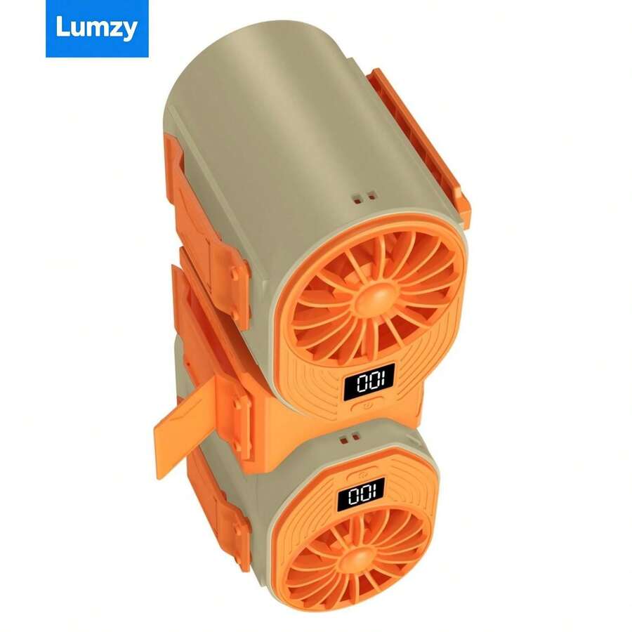 Handle Fans - Grijsoranje - Bekijken 1