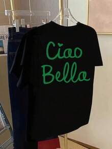 Women T-Shirts - Black - View 1