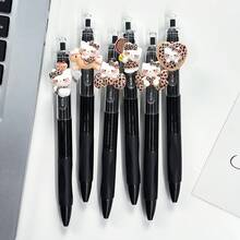Bút bi bấm cao cấp KT của Sanrio Family, mực đen 0.5mm, khô nhanh, thích hợp cho học sinh và thi cử. - Bộ - Xem 1