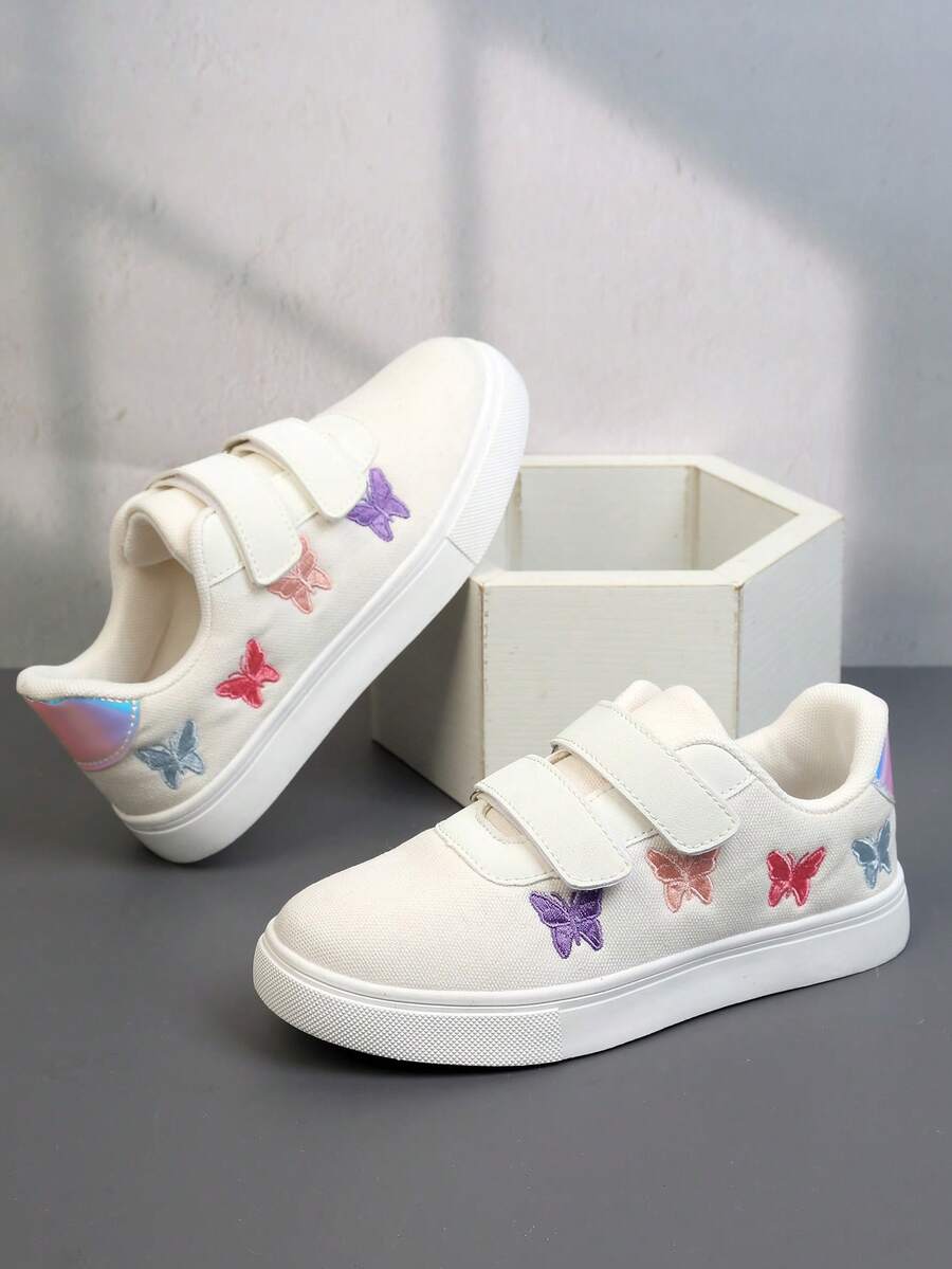 1 Pair Lace-Up Design Breathable Comfortable Flat Shoes, Suitable For Girls Back To School, Student Shoes For Spring & Autumn