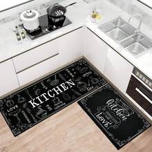 1 buah Keset Dapur, Karpet Drainase Tahan Lama, Cocok untuk Dapur, Ruang Tamu, Pintu Masuk, Balkon, Dekorasi Rumah, Anti-Selip, Kedai Kopi, Bar, Liburan, Pesta, Kamar Tidur, Alas Hewan Peliharaan, Dekorasi Kamar Mandi - MultiWarna - View 10