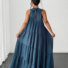 Women Blouses & Shirts - ضباب أزرق - مشاهدة 7