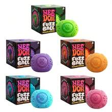 NEED0H Fuzz Ball Squeeze Toy Soft Fluffy Flower Power Portable Stress Relief Relieves Anxiety Fidget Toy For Office Home Gift - 彩色 - 查看 6
