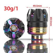 2pcs Motorcycle Frame Slider Crash Protector, Designed For Motorcycle Anti-Fall Bumper, Universal Motorcycle Electric Bike Front Fork Protective Cup Slider Pad Anti-Fall Guard Plate, Suitable For Off-Road Motorcycle, Mud, Scooter - Fits Front Wheel, Sturdy Off-Road Frame Slider - A - View 6
