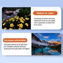 52mm Universal Circular Polarizing Lens Filter, Portable CPL Filter For Camera Lens, Professional Smartphone Camera Lens, Enhances Photography Effect, Convenient For Daily And Travel Photography, Ideal Smartphone Accessory - A - View 8