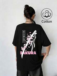 Women T-Shirts - Black - View 1