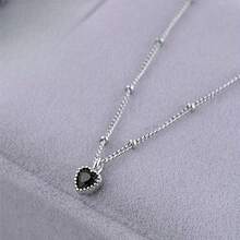 INS Style Multi-Color Heart Necklace - Mini Sweet Heart Clavicle Chain - Minimalist Multi-Color Heart Necklace - Luxury Clavicle Chain - Versatile Daily Commute Date Matching, Gift For Girlfriend, Jewelry - Multicolor - View 4