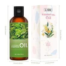 100ml/30ml Bottle Premium Peppermint Essential Oil, 100% Pure Natural, Suitable For Diffuser, Humidifier, Natural Style | Nourishing Oil, Holiday Gift - Peppermint Essential Oil - View 4